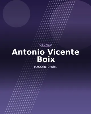 Antonio Vicente Boix
