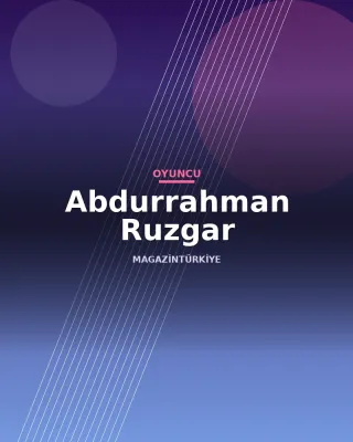 Abdurrahman Ruzgar