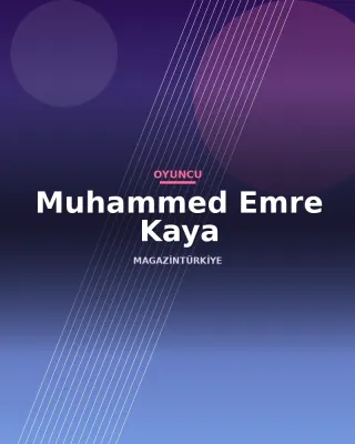 Muhammed Emre Kaya