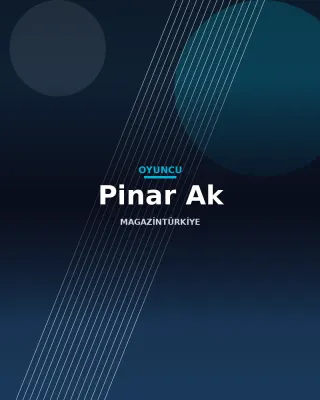 Pinar Ak, sahne alan bir oyuncu