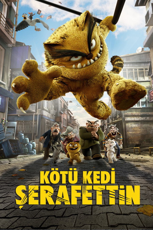 Kötü Kedi Şerafettin afiş görseli
