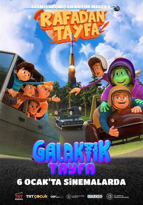 Rafadan Tayfa: Galaktik Tayfa afiş görseli