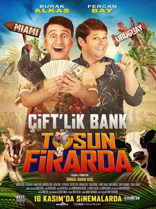 Çift'lik Bank: Tosun Firarda afiş görseli