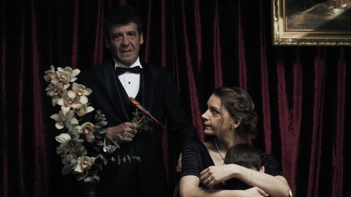 Aile Tablosu yapımından bir kare (1)