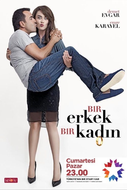 1 Erkek 1 Kadın afiş görseli