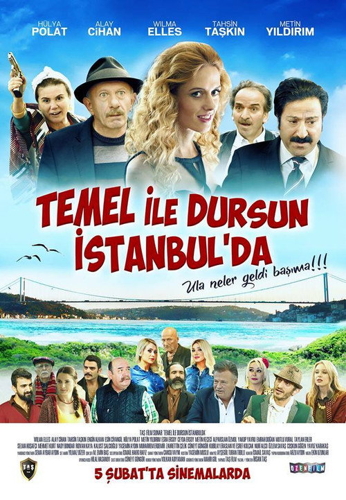 Temel ile Dursun İstanbul'da afiş görseli