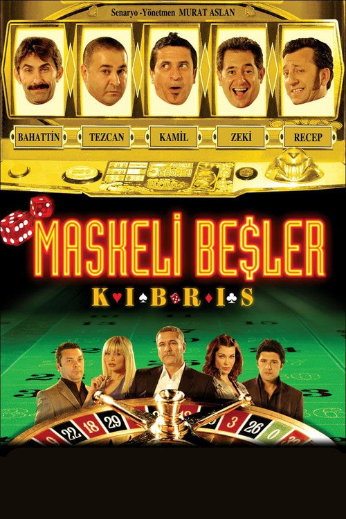 Maskeli Beşler: Kıbrıs afiş görseli
