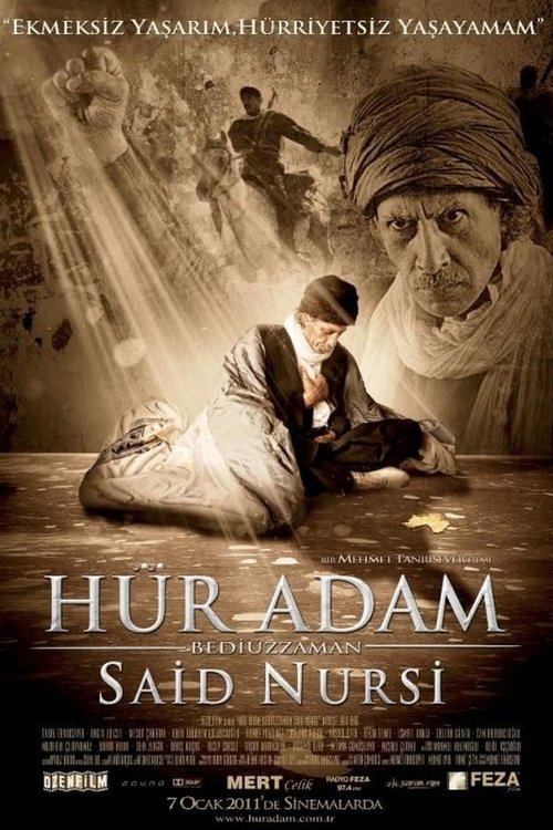 Hür Adam: Bediüzzaman Said Nursi afiş görseli