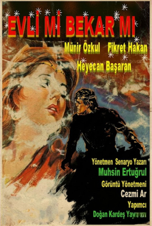 Evli Mi Bekar Mı afiş görseli