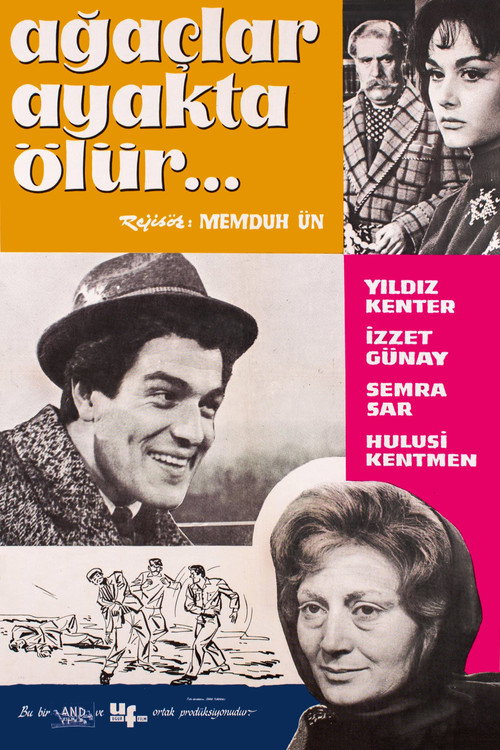Ağaçlar Ayakta Ölür afiş görseli