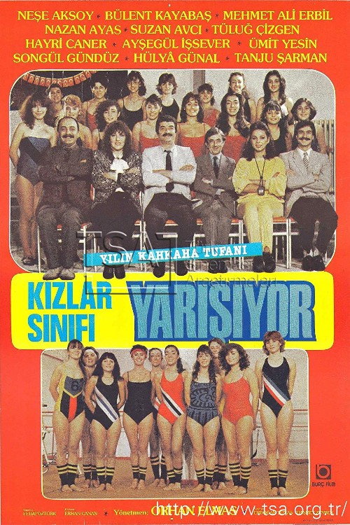 Kızlar Sınıfı Yarışıyor afiş görseli