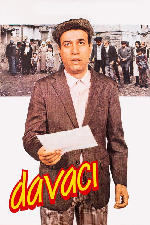 Davacı afiş görseli