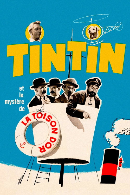 Tenten ve Altın Post afiş görseli