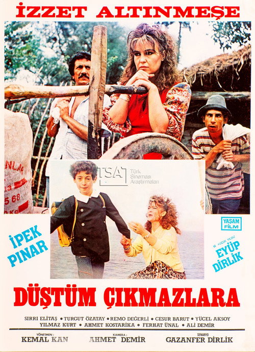 Düştüm Çıkmazlara afiş görseli