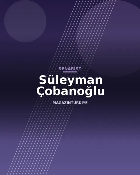 Süleyman Çobanoğlu profil görseli