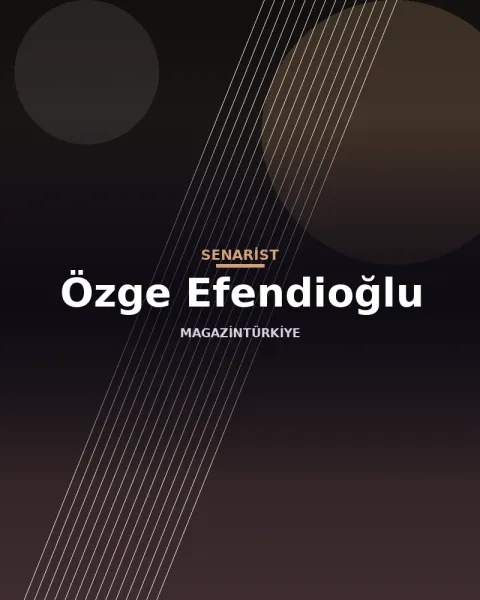 Özge Efendioğlu profil görseli
