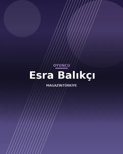 Esra Balıkçı profil görseli