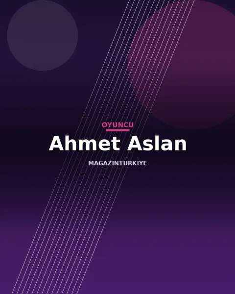Ahmet Aslan profil görseli