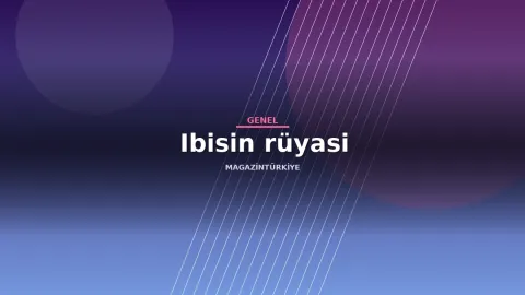 Ibisin rüyasi haber görseli