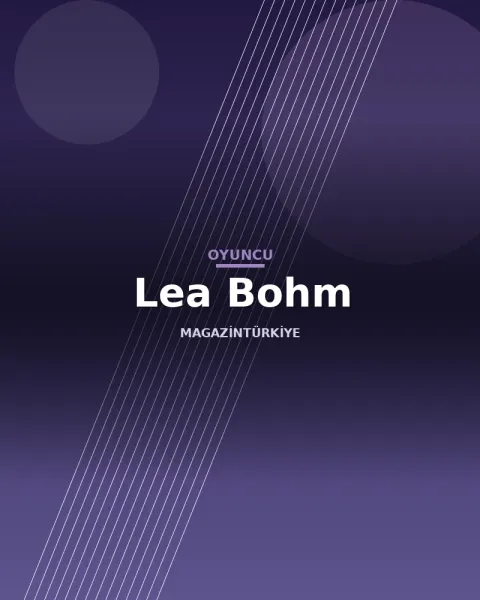 Lea Bohm profil görseli