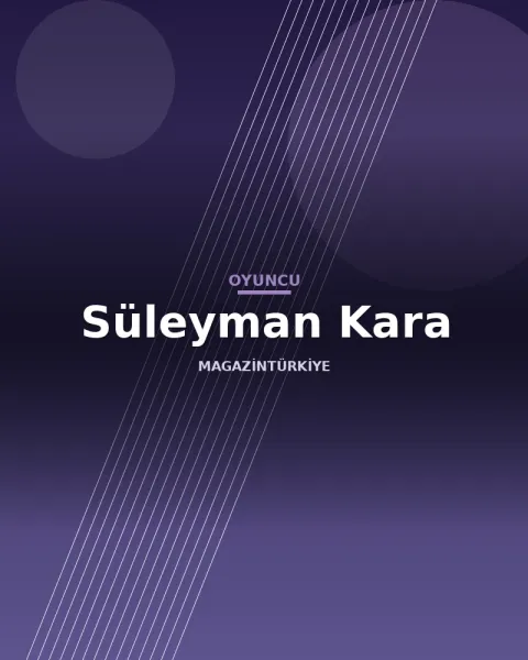 Süleyman Kara profil görseli