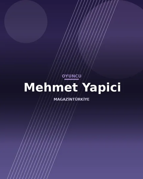 Mehmet Yapici profil görseli