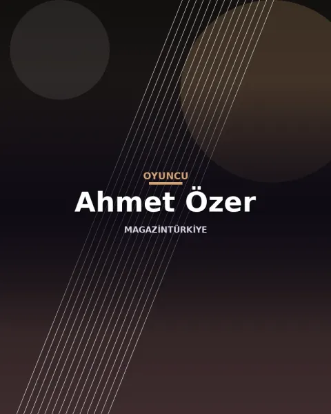 Ahmet Özer profil görseli