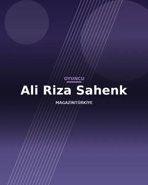Ali Riza Sahenk profil görseli