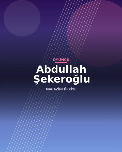 Abdullah Şekeroğlu profil görseli