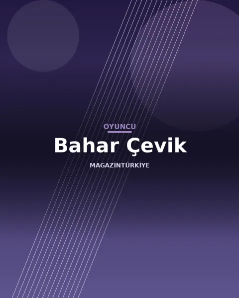 Bahar Çevik profil görseli