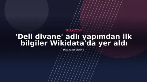'Deli divane' adlı yapımdan ilk bilgiler Wikidata'da yer aldı haber görseli