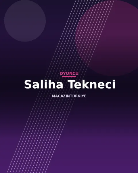Saliha Tekneci profil görseli