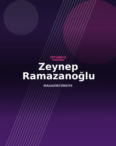 Zeynep Ramazanoğlu profil görseli