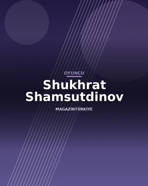 Shukhrat Shamsutdinov profil görseli