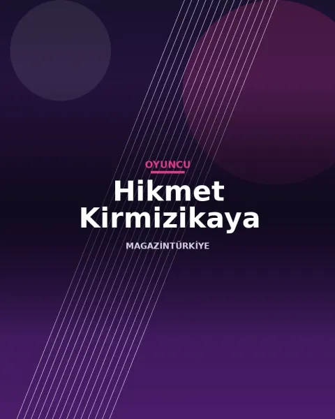 Hikmet Kirmizikaya profil görseli