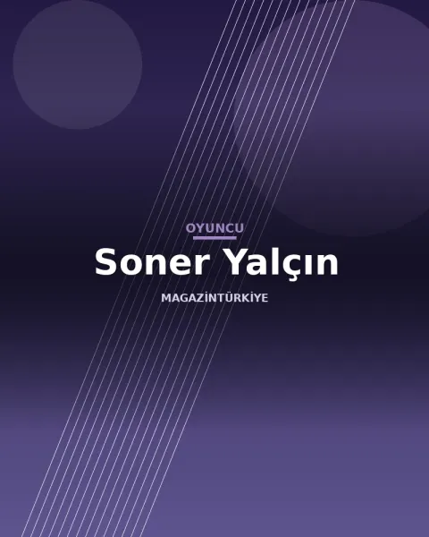Soner Yalçın profil görseli