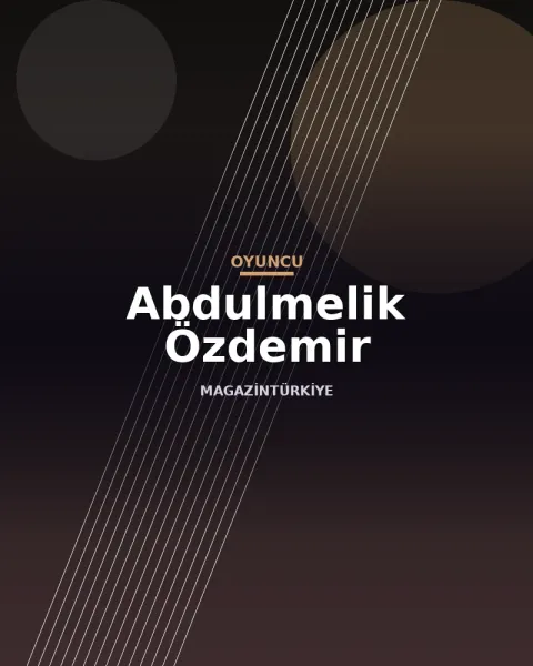 Abdulmelik Özdemir profil görseli