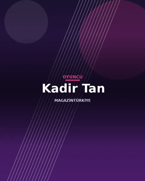 Kadir Tan profil görseli
