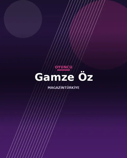 Gamze Öz profil görseli