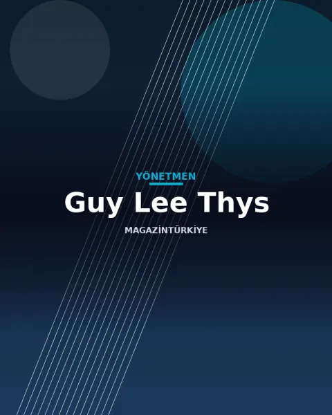 Belçika doğumlu yönetmen Guy Lee Thys'in portresi
