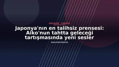 Japonya'nın en talihsiz prensesi: Aiko'nun tahtta geleceği tartışmasında yeni sesler