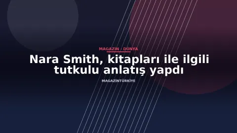 Nara Smith, kitapları ile ilgili tutkulu anlatış yapdı
