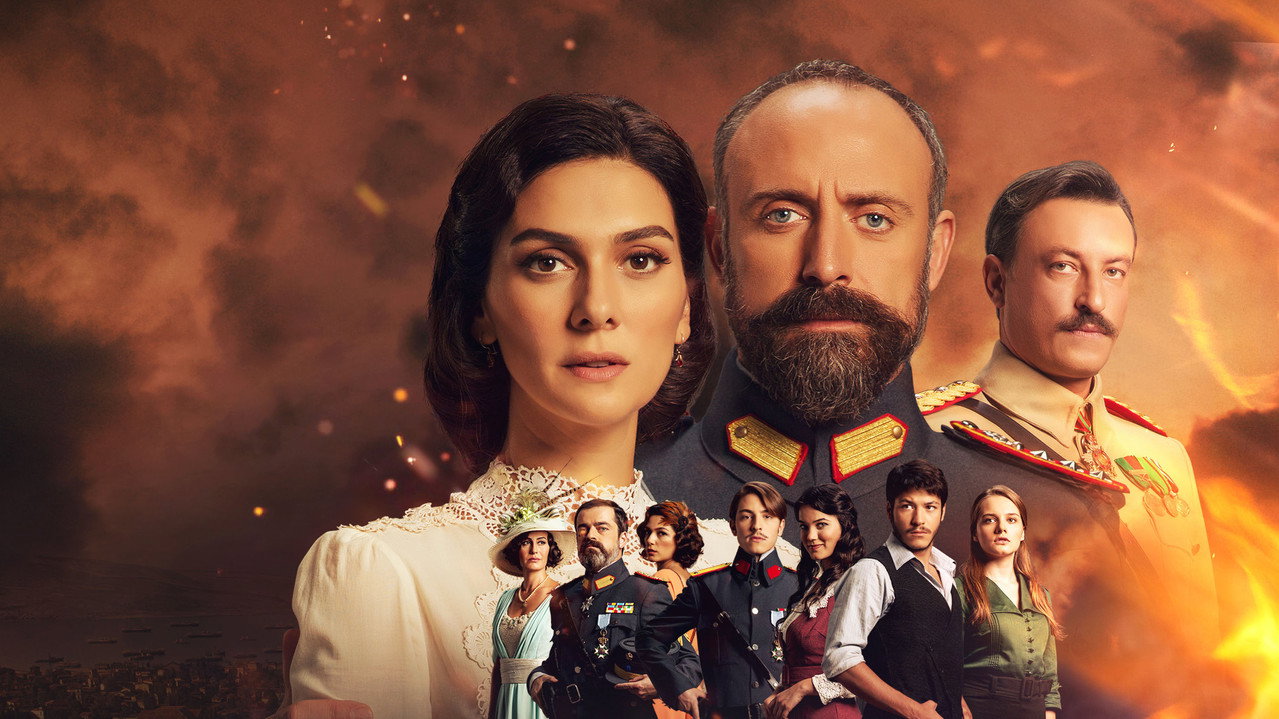 Vatanım Sensin yapımından bir kare (1)