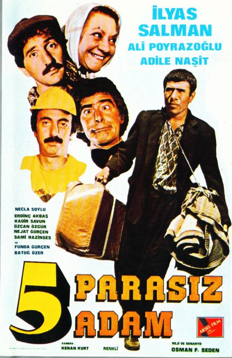 5 Parasız Adam afiş görseli
