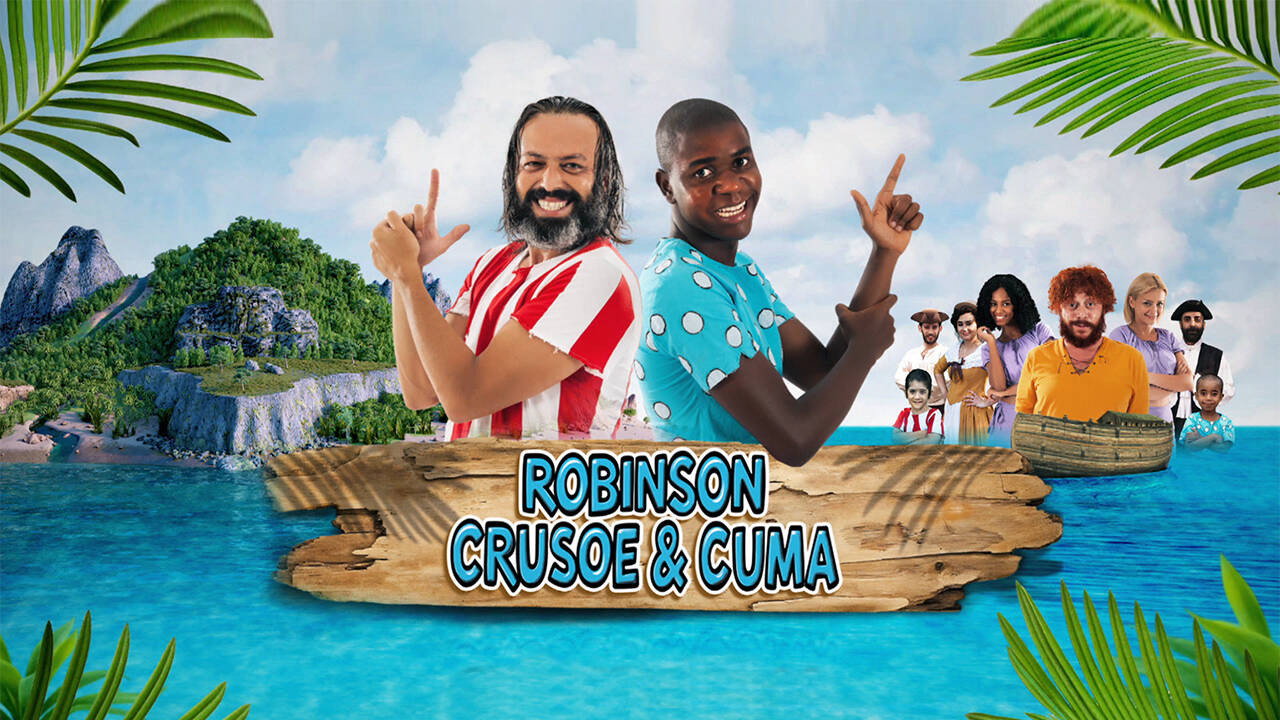 Robinson Crusoe ve Cuma yapımından bir kare (1)