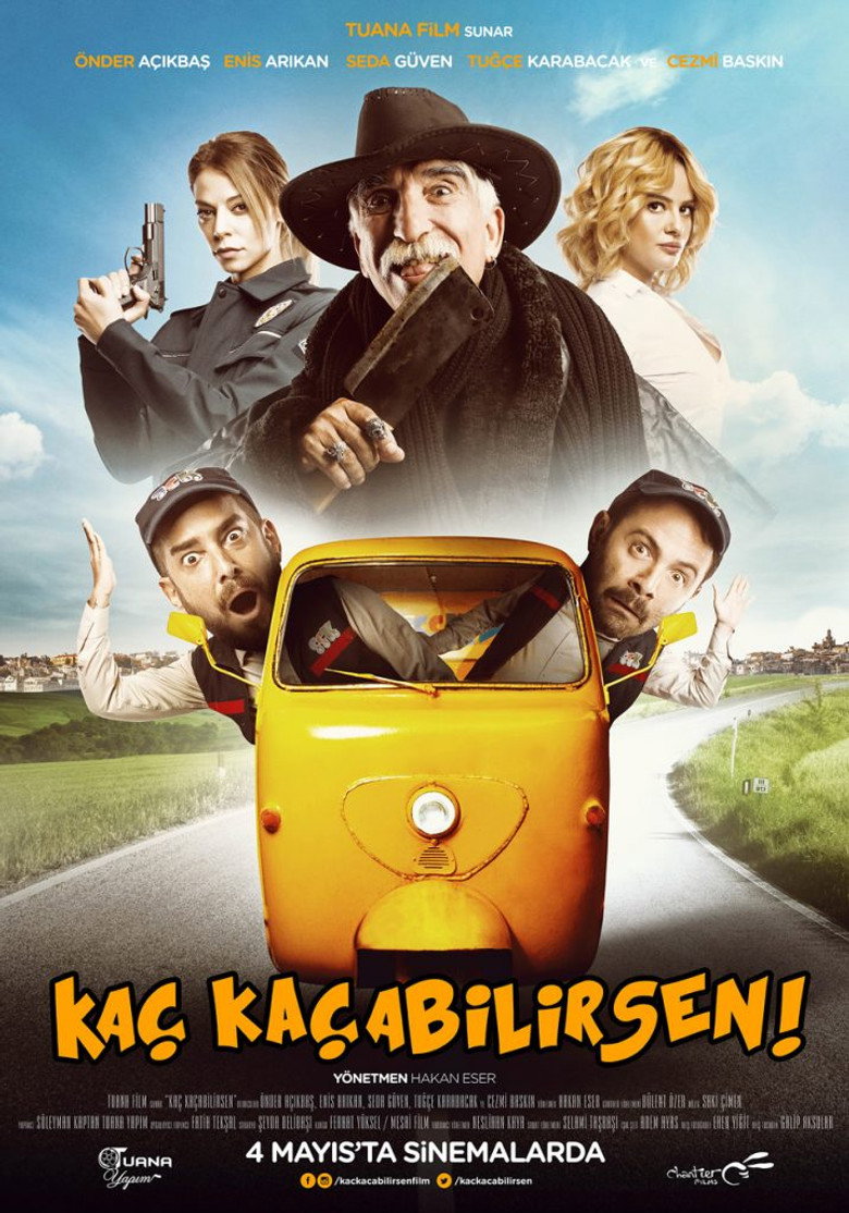 Kaç Kaçabilirsen afiş görseli