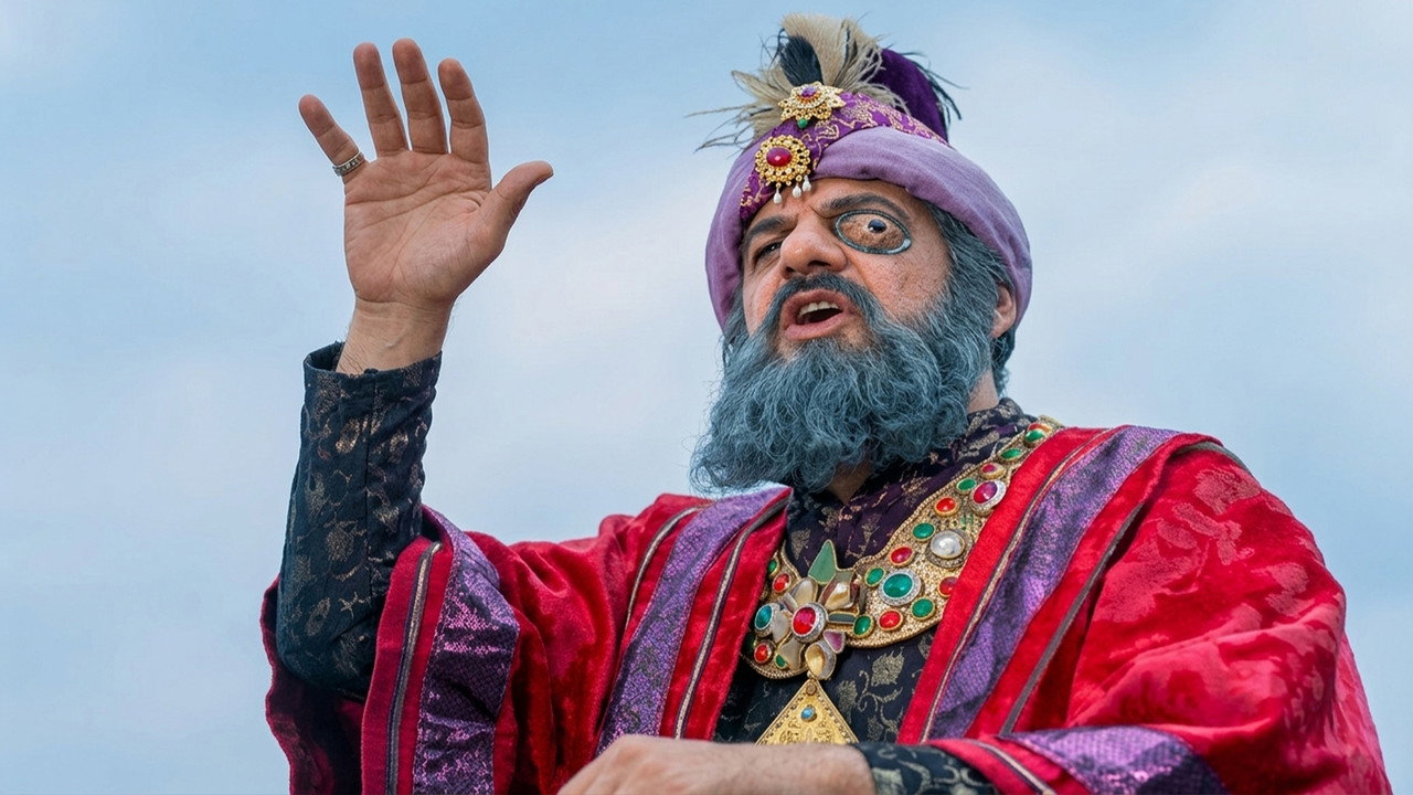 Ali Baba ve Kırk Haramiler yapımından bir kare (1)