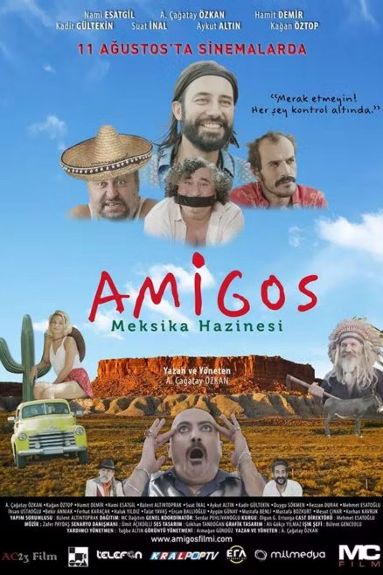 Amigos Meksika Hazinesi afiş görseli