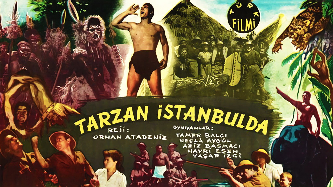 Tarzan İstanbul'da yapımından bir kare (1)