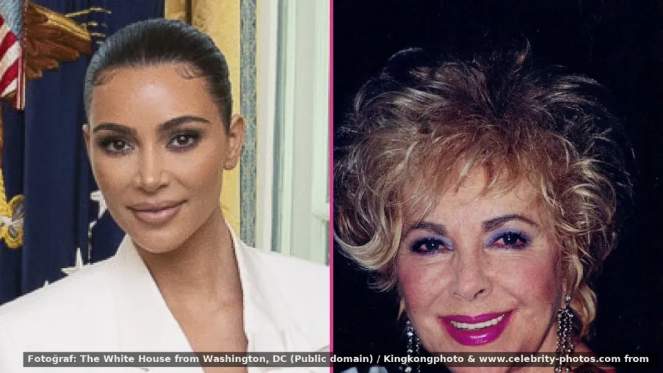Kim Kardashian ve Elizabeth Taylor — Kim Kardashian, Elizabeth Taylor'un kıyafetini tekrar yarattı